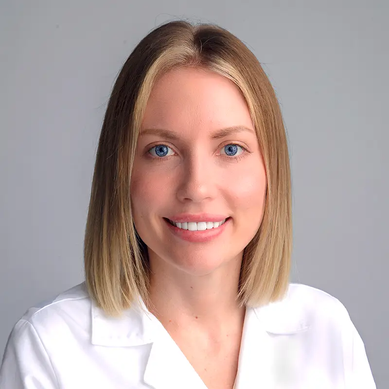 Portrait of Mary Catherine Plymel, provider at Ackerman Cancer Center